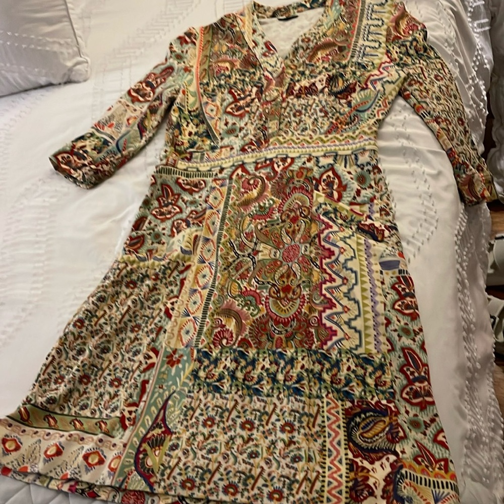 ETRO
Abstract Prints Patchwork Dress